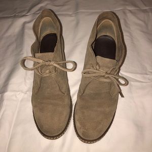 J.Crew suede booties size 8